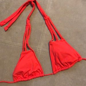 Bright Red San Lorenzo Bikini Top